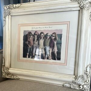 Custom Framed Girls Room Decor